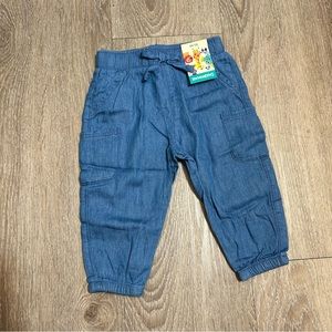 NWT Garanimals Chambray Joggers | 6-9M